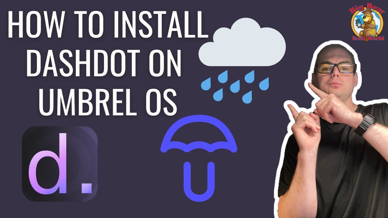 How to install Dashdot on Umbrel OS