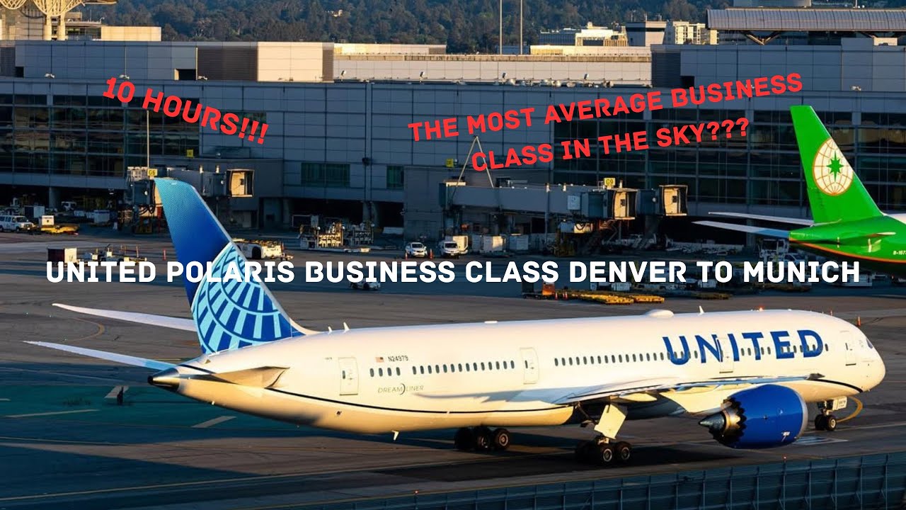 UNITED POLARIS BUSINESS CLASS! The Most Average Business Class??? 10 Hours To The Christmas Markets!