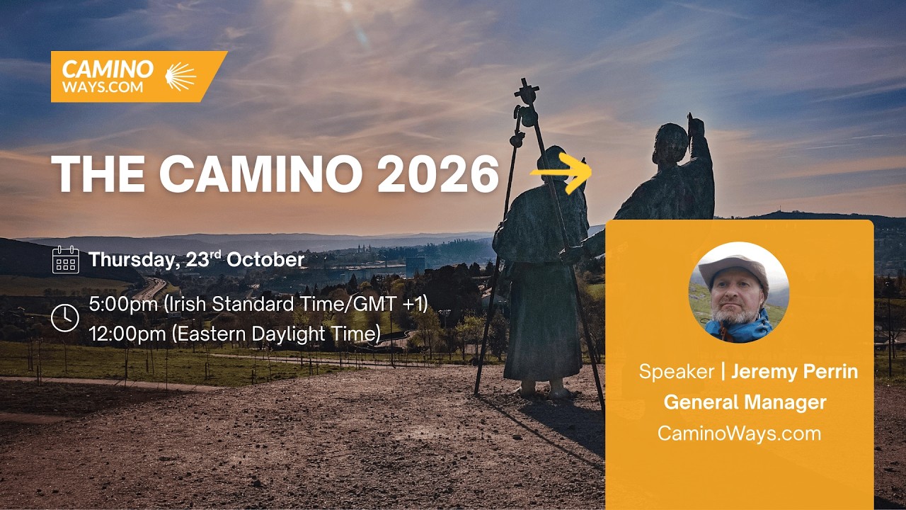 Presentation The Camino de Santiago 2026 | CaminoWays.com Webinar