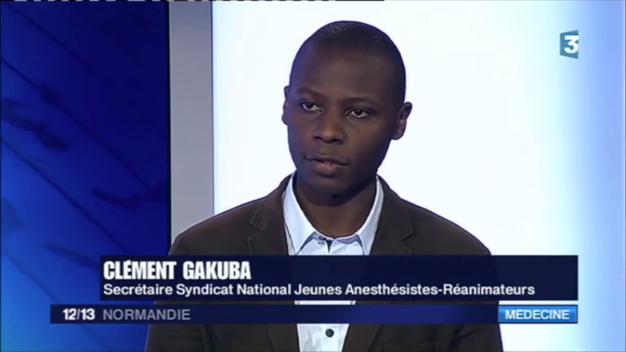 Le Syndicat National des Jeunes Anesthésistes Réanimateurs au JT 12/13 Basse-Normandie de France 3.
