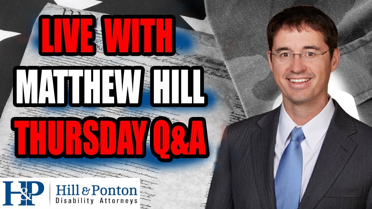 Our First Livestream - Thursday Q&A Mailbag - You Ask, We Answer (VA Benefits, TDIU, etc.)
