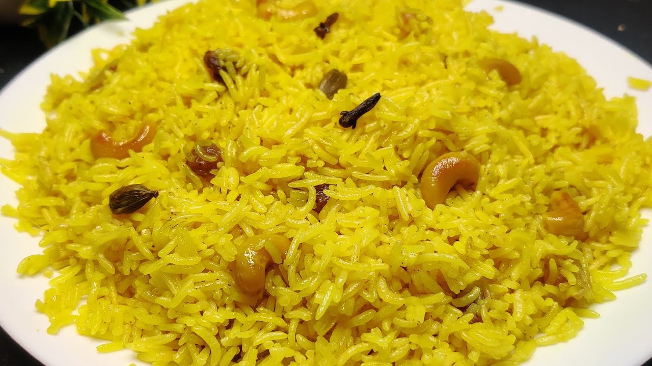এইভাবে বাসমতি চালের বাসন্তী পোলাও রেসিপি বানালে পোলাও হবে একদম ঝরঝরে ও সুস্বাদু/Basanti Pulao Recipe