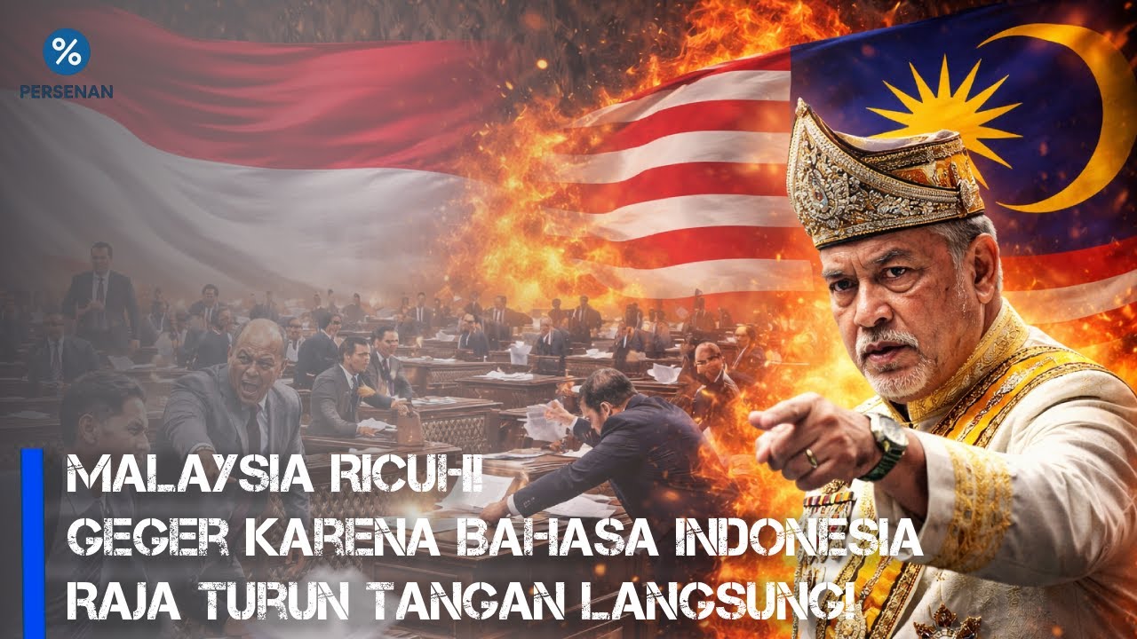 Parlemen Malaysia Ricuh! Meja Digebrak Gara-Gara Bahasa Indonesia