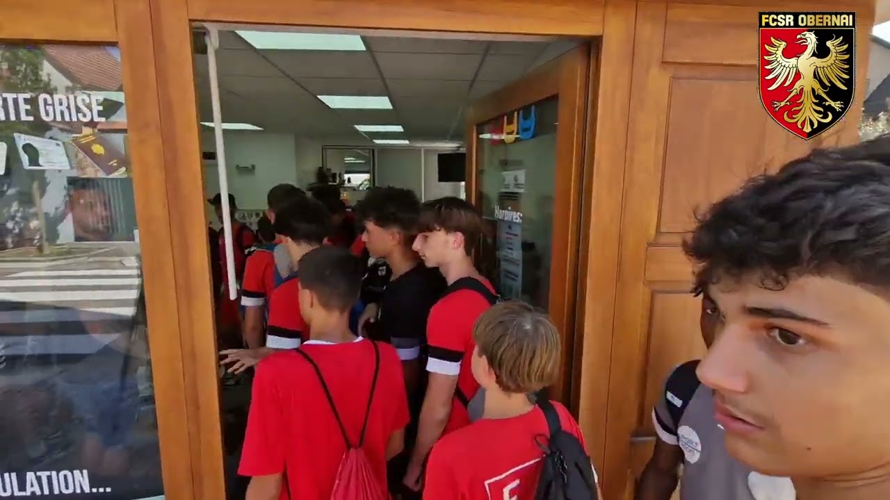 U15 R1 FCSR OBERNAI 23/24 Journée cohésion.