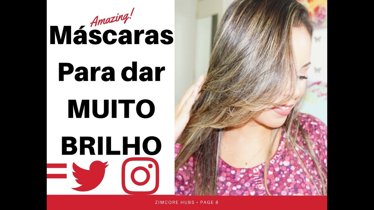 Máscaras Importadas que MAIS dão BRILHO aos Cabelos- Joice Magalhães