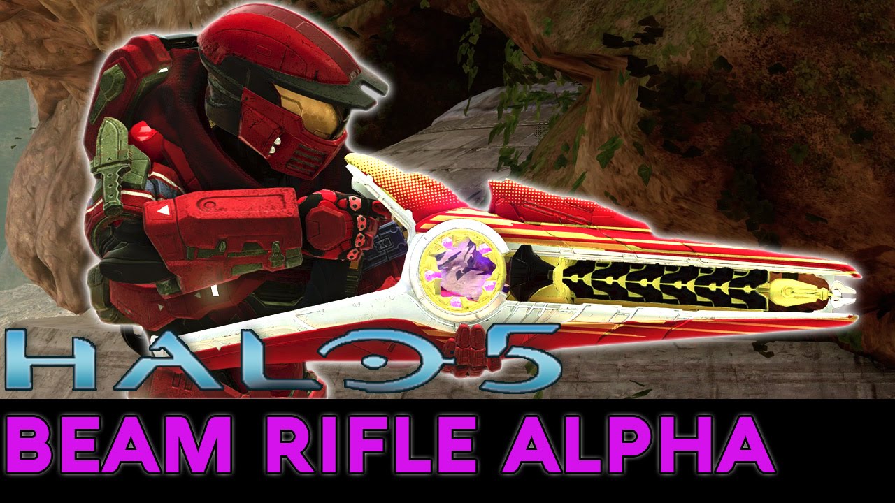 Halo 5: Guardians - Ultra Rare Weapon Showcase - Halo 2 Beam Rifle Alpha