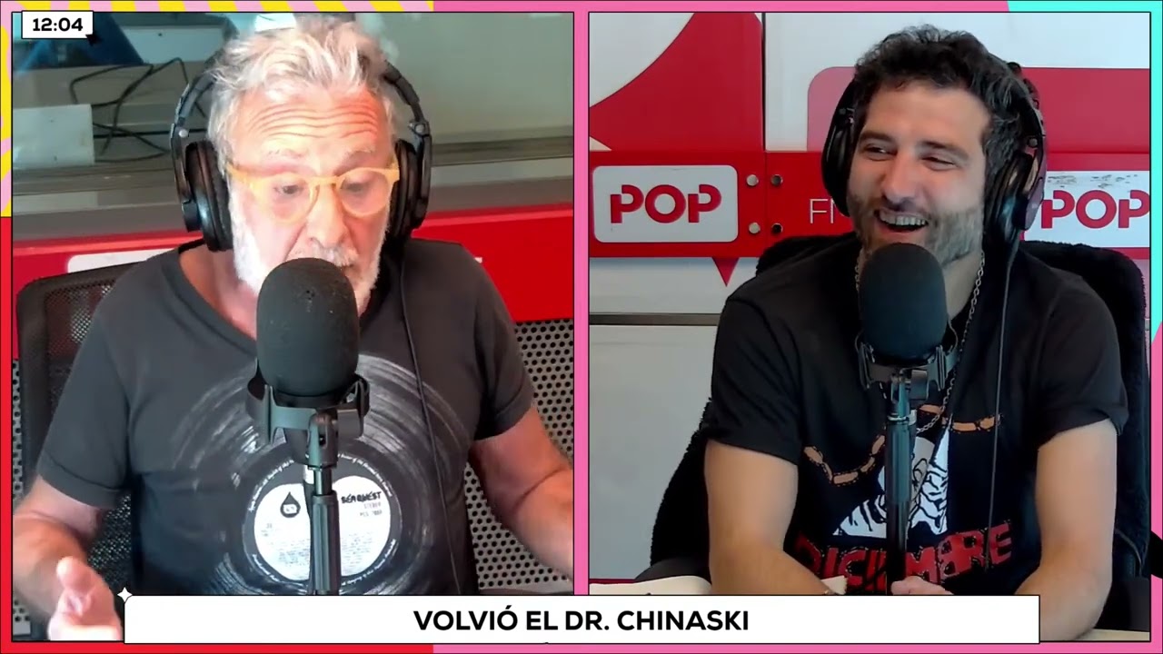 VOLVIÓ EL DR. CHINASKI Y SE CRUZÓ CON CARLOS CHINOSKI - #LaNegraPop