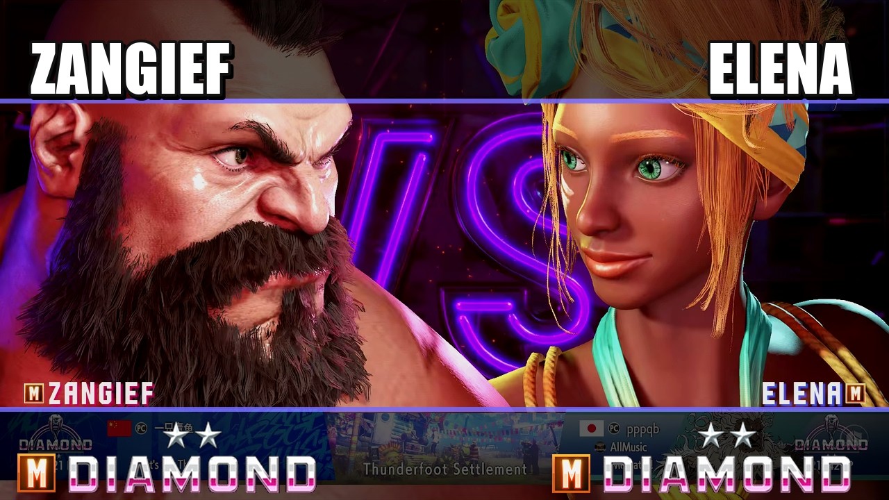 SF6 (M) Zangief vs (M) Elena 13-Mar-2026 - Diamond Ranked Match