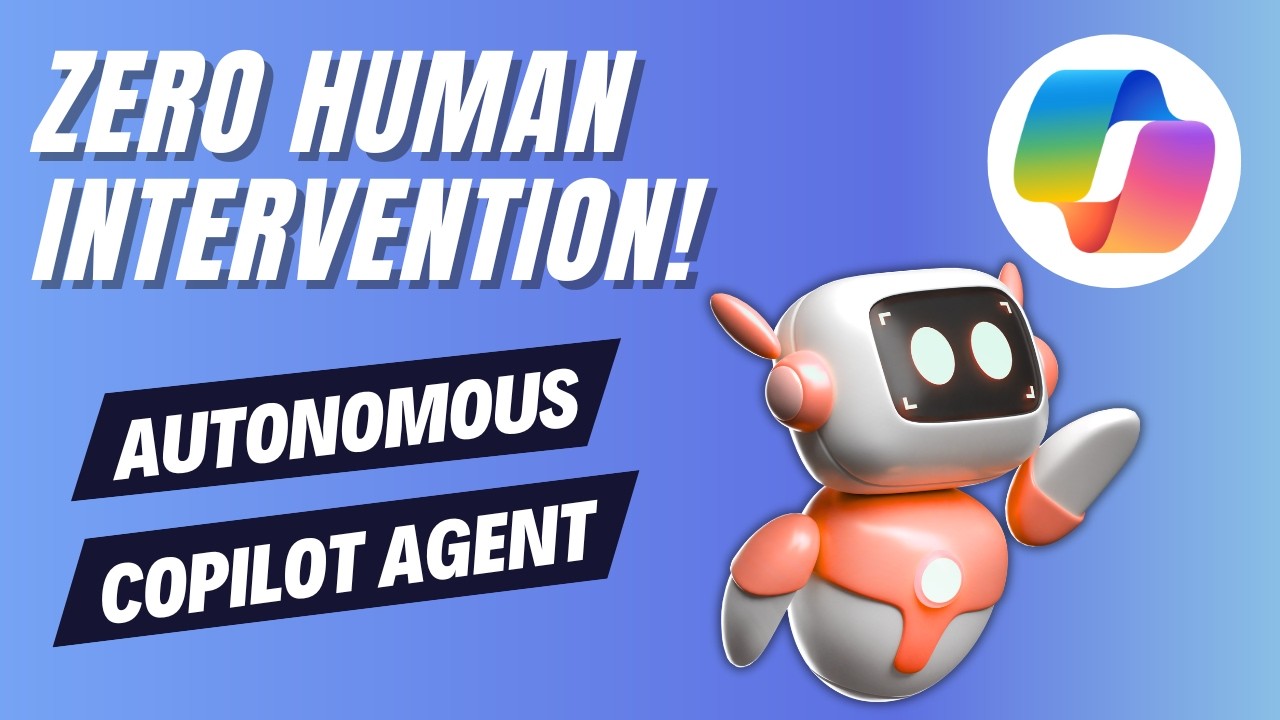 Build Your First Autonomous Agent in Copilot Studio | Beginner Guide
