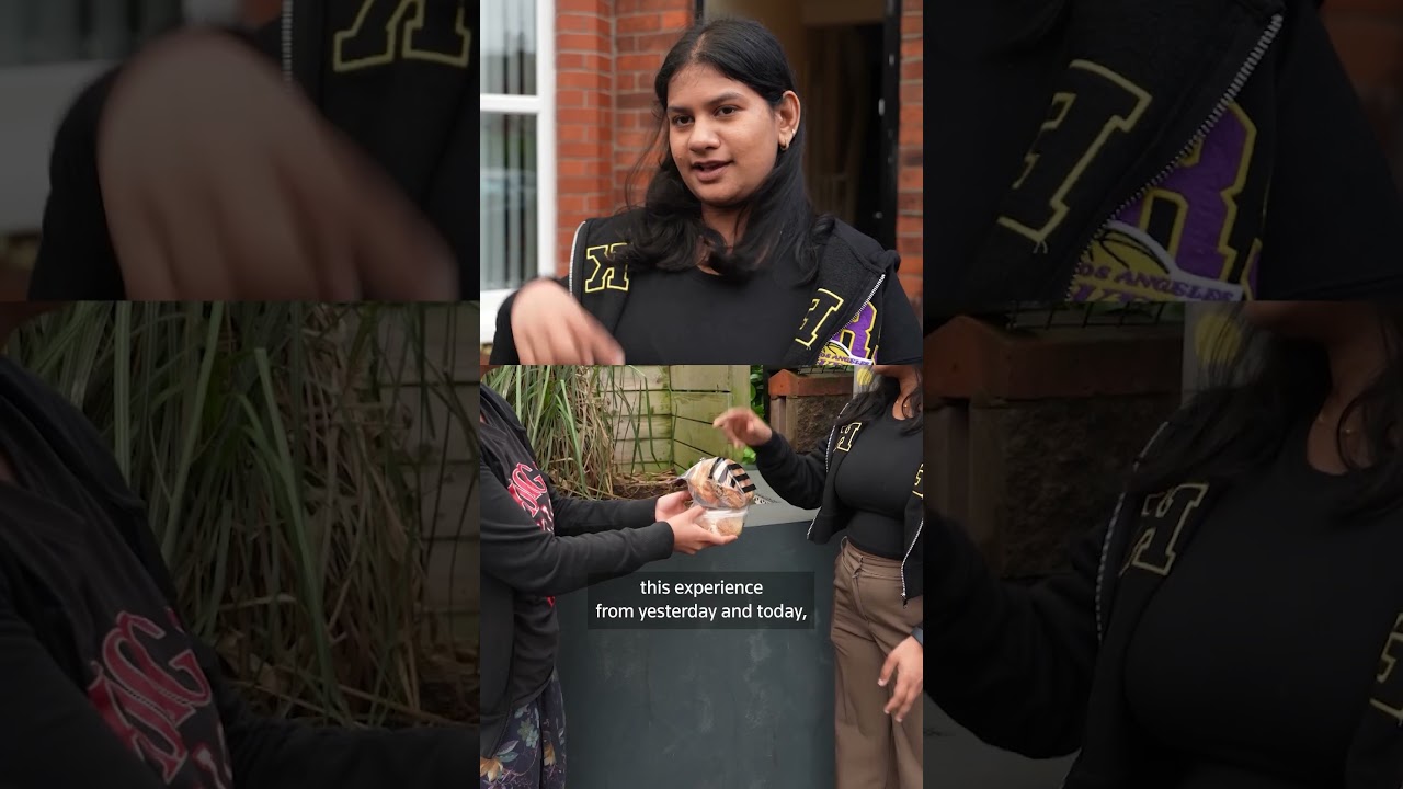 Belfast woman offers food to those afraid to go out