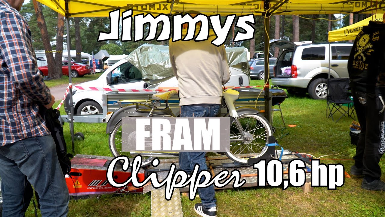 Mellstaträffen 2023. Jimmys FRAM Clipper.