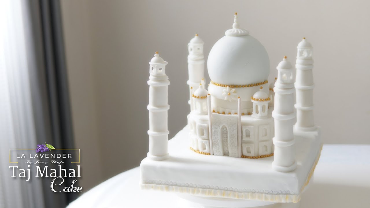 Taj Mahal cake making || Taj Mahal cake design || Homemade Cake || Miniature cake