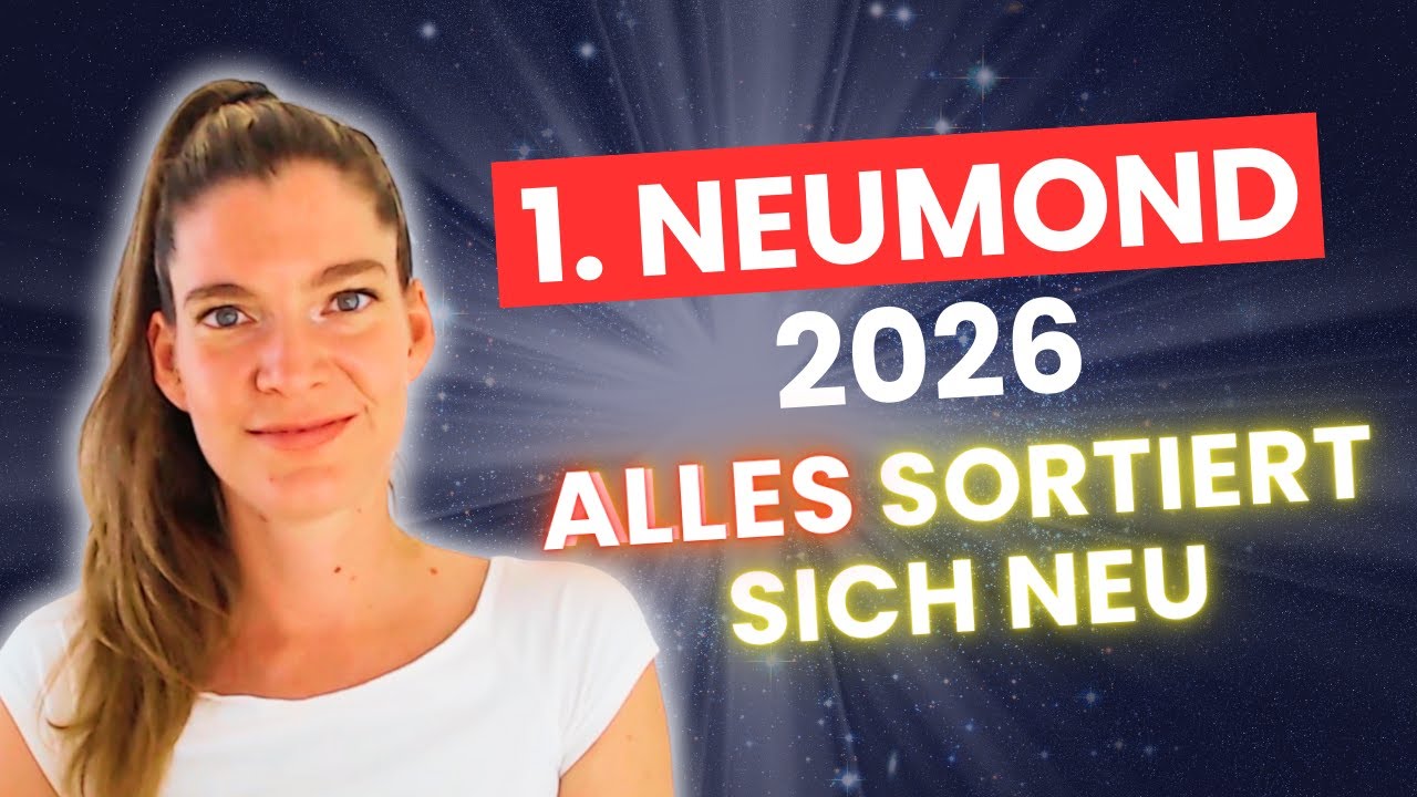 1. Neumond 2026 - Warum sich jetzt alles neu sortiert