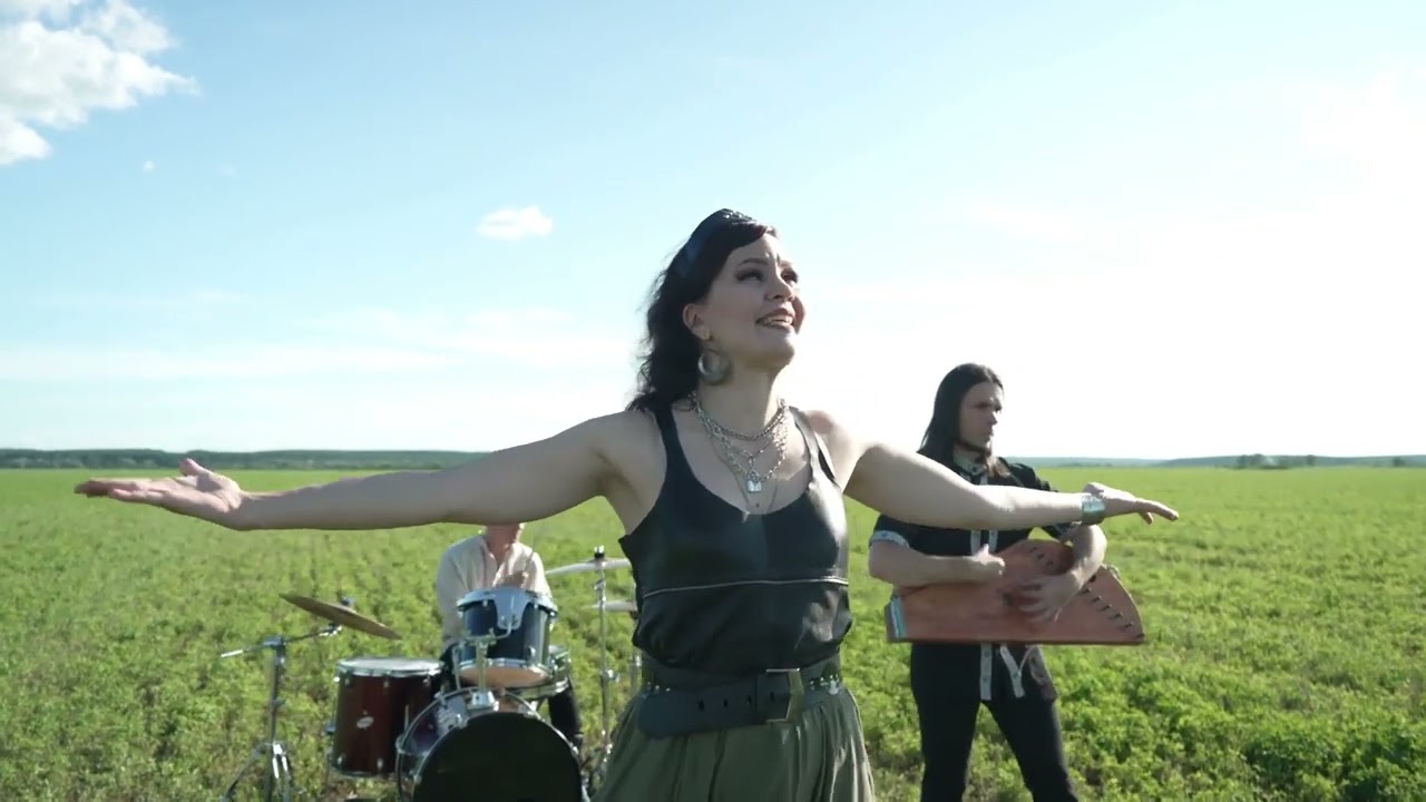 Темнолесье - Веснянка.#folkmetal#гусли#клип#музыка#калуга#гитара