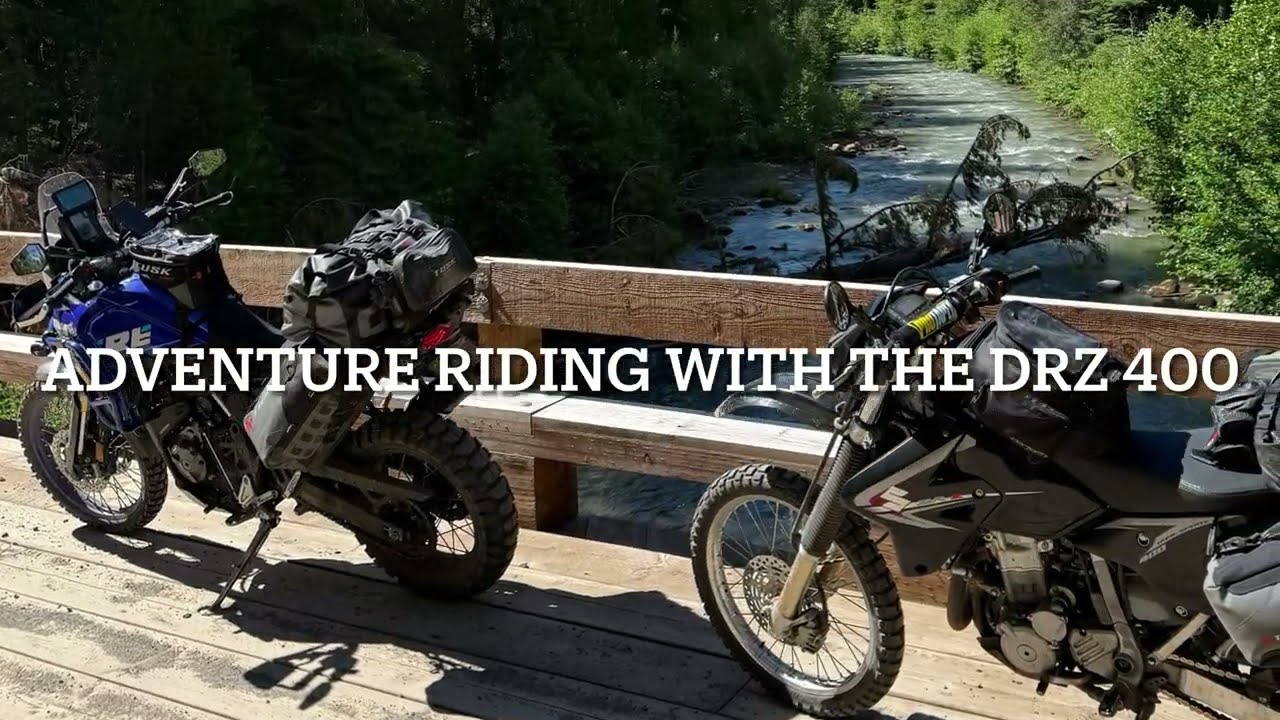 Moto Camping Tips, and a Ride on the ORBDR with a DRZ 400 vs a Tenere 700
