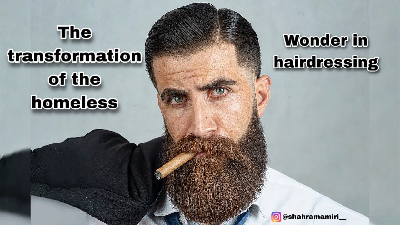 Transformation of the homeless 2022 (Wonder in hairdressing) شگفتی در آریشگری