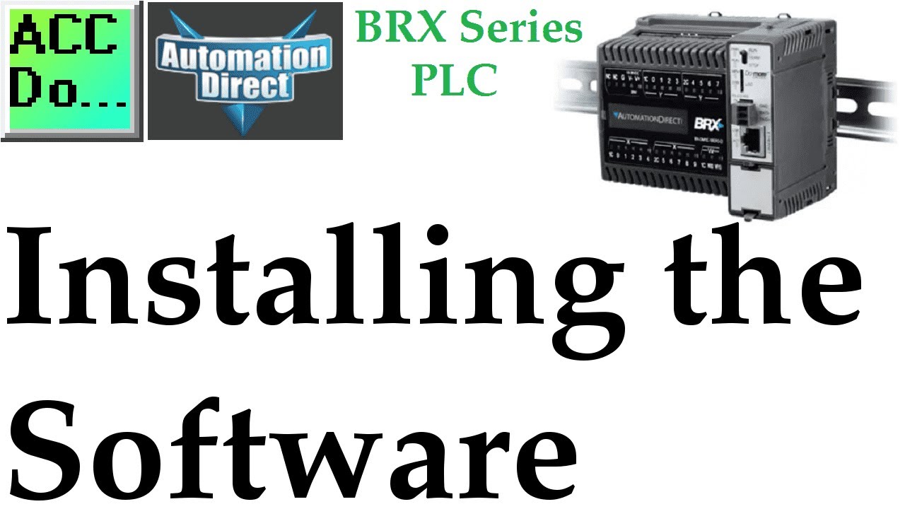 BRX Do-More PLC Установка программного обеспечения