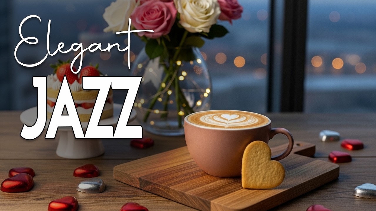 Elegant Jazz 🌸 Romantic Bossa Nova Instrumental for Love, Calm & Warm Feelings