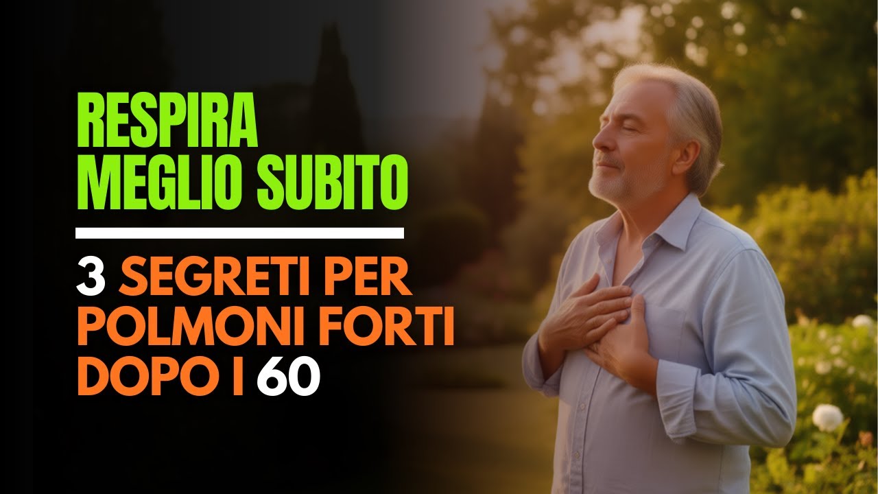 Polmoni in difficoltà? Respira meglio da oggi con queste 3 tecniche efficaci