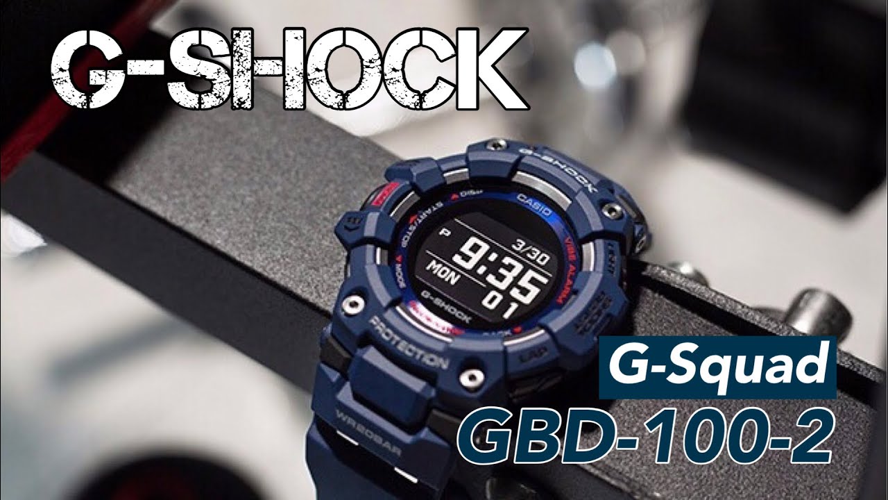 UNBOXING | G-Shock GBD-100-2 | 2020 Model Release | G-Squad Series
