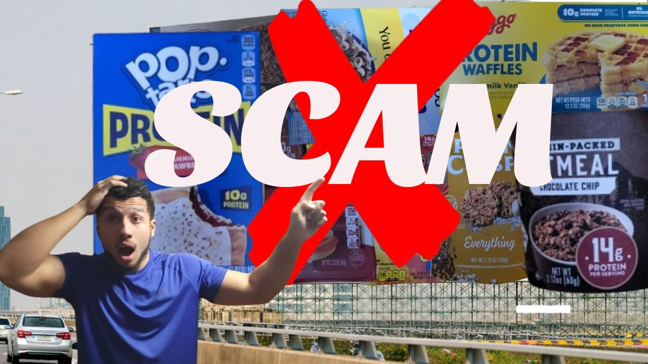 I Ate SCAM Protein Products For 24 HOURS 