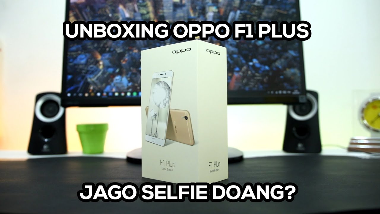 Unboxing OPPO F1 Plus Indonesia