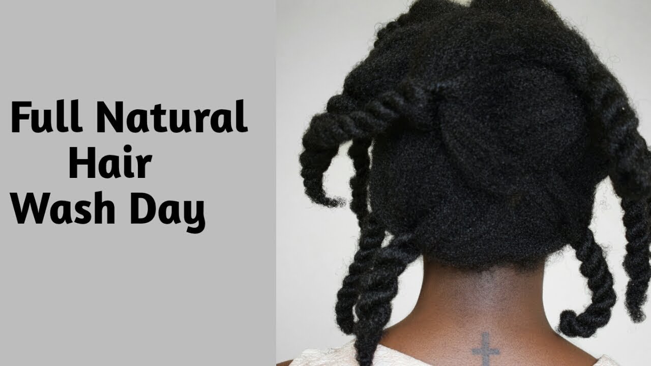 Full Wash Day | Natural Hair  |Fiona Kemi