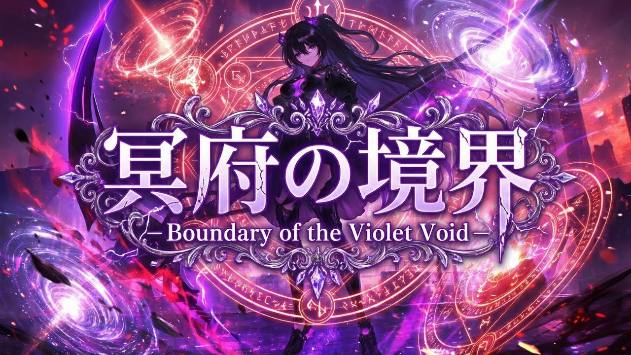 【Playlist】冥府の境界 — Boundary of the Violet Void —｜Cyberpunk × Dark Fantasy × Melancholy BGM｜