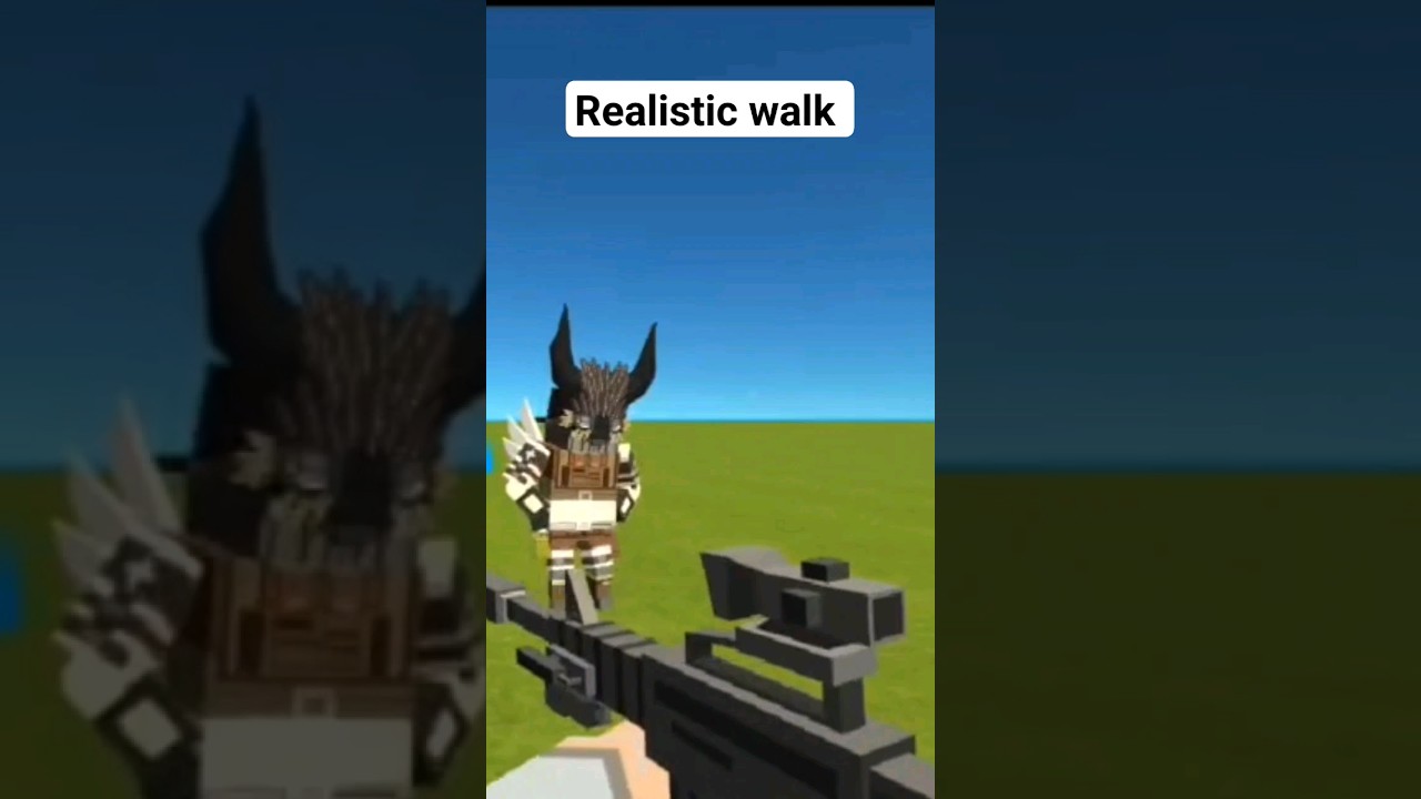 simple sandbox 2 new update 1.7.51 realistic walk in SSB2 #viral #shorts #skibiditoilet #ssb2