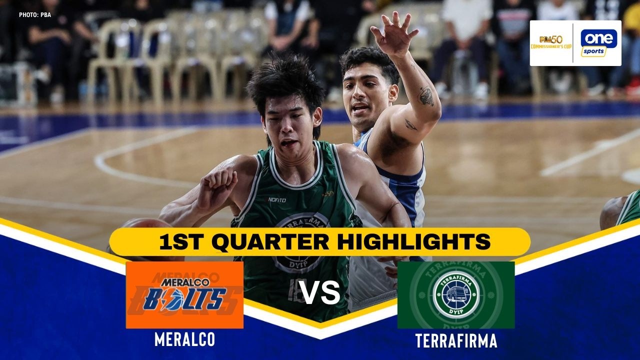 TERRAFIRMA vs MERALCO | 1ST QUARTER HIGHLIGHTS | PBA SEASON 50 COMMISSIONER&rsquo;S CUP