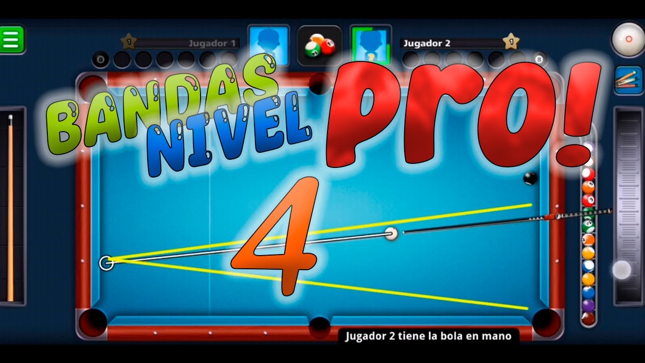 Como hacer bandas Nivel PRO!!! Parte 4 | Entrenamiento para mejorar tu juego | 8 Ball Pool