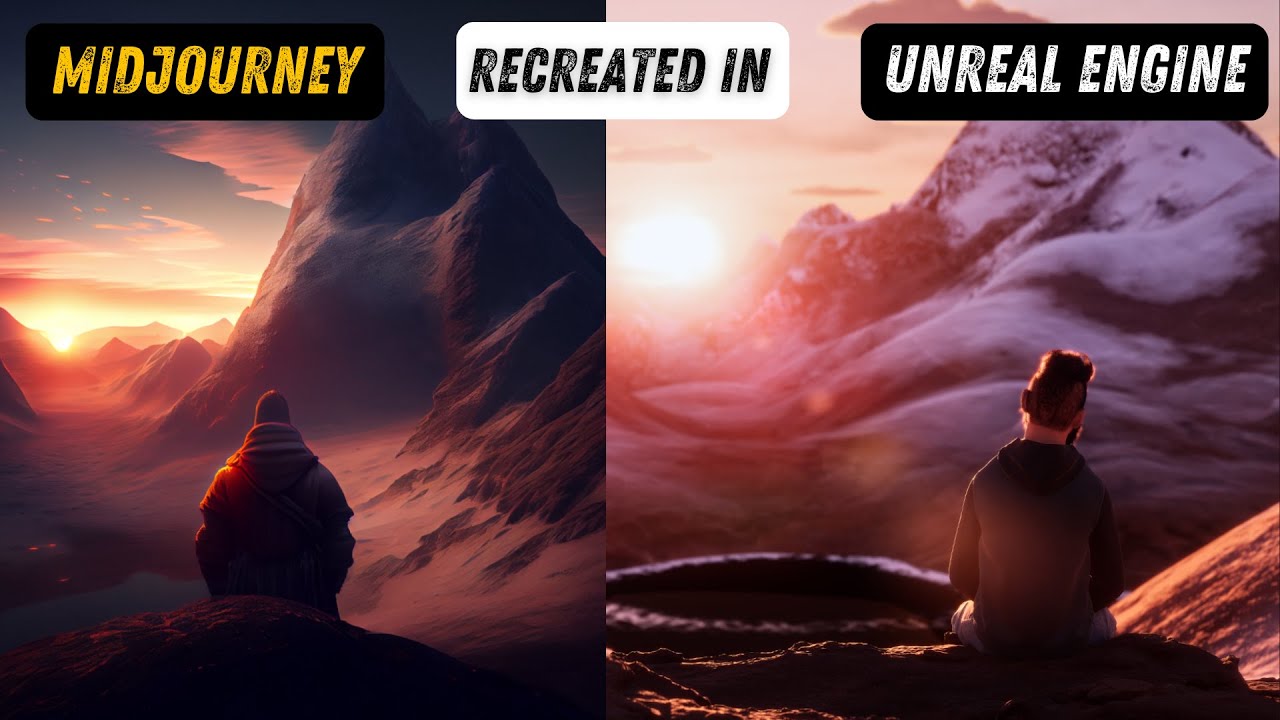 Turn your MidJourney AI Images into Cinematic Videos using Unreal Engine 5.1