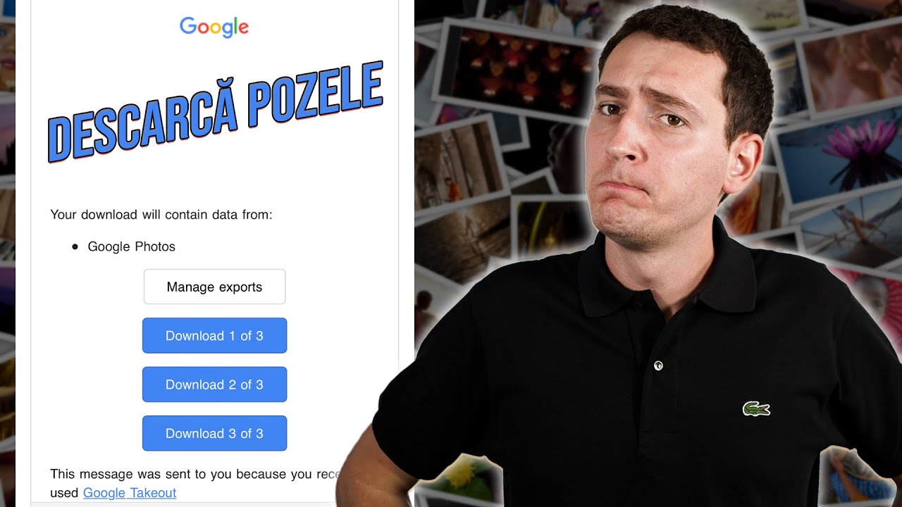 Cum descarci toate pozele din Google Photos în laptop