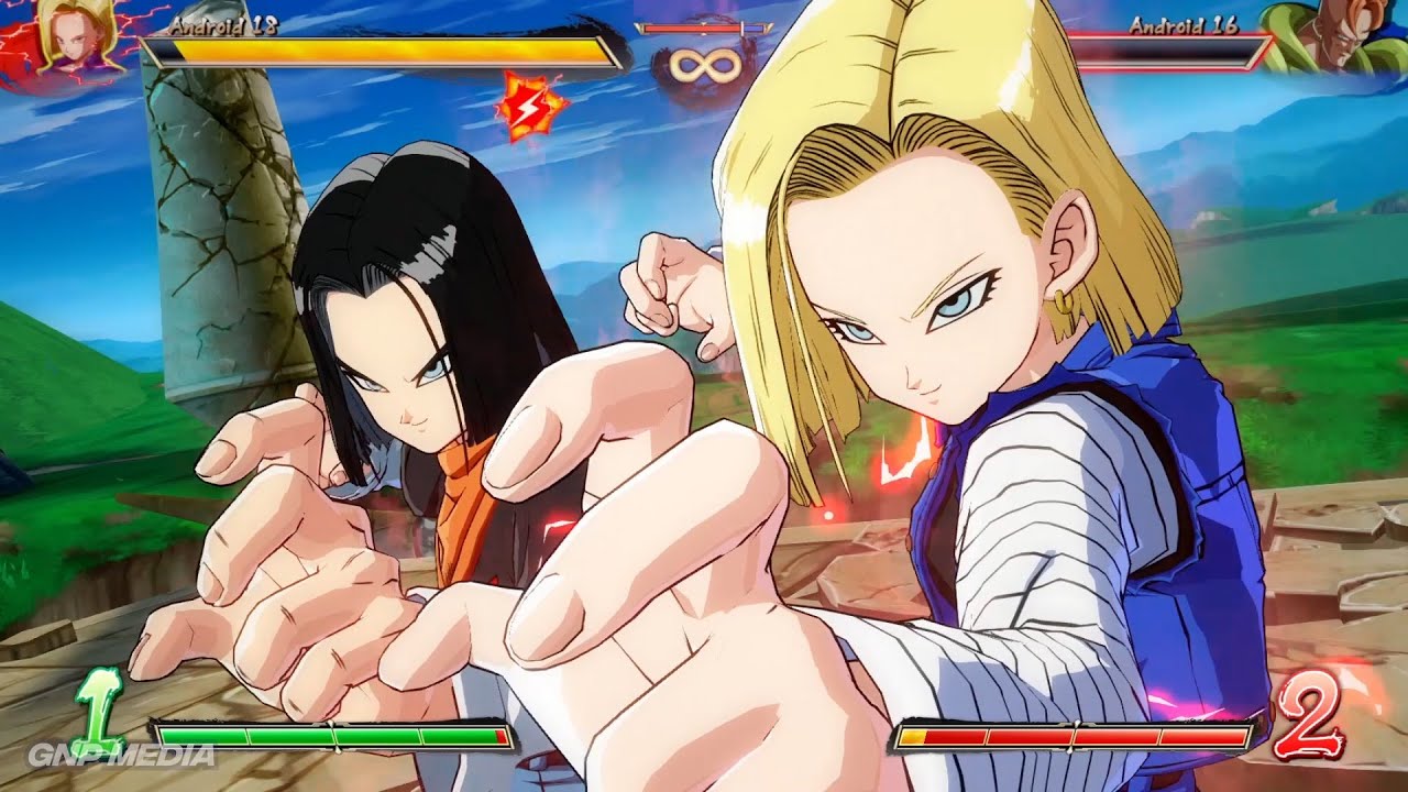 Android 18 - Dragon Ball FighterZ - Gameplay