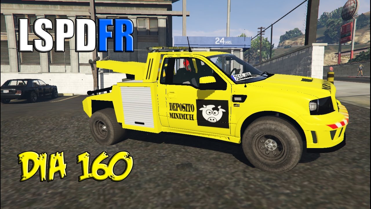 LSPDFR | Día 160 | Grua - Deposito Minimuh SL