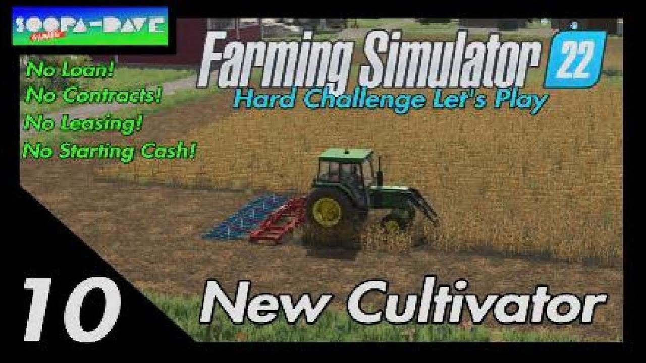 Farming Simulator 22 New Cultivator Lizard PB3-0X1 Mod