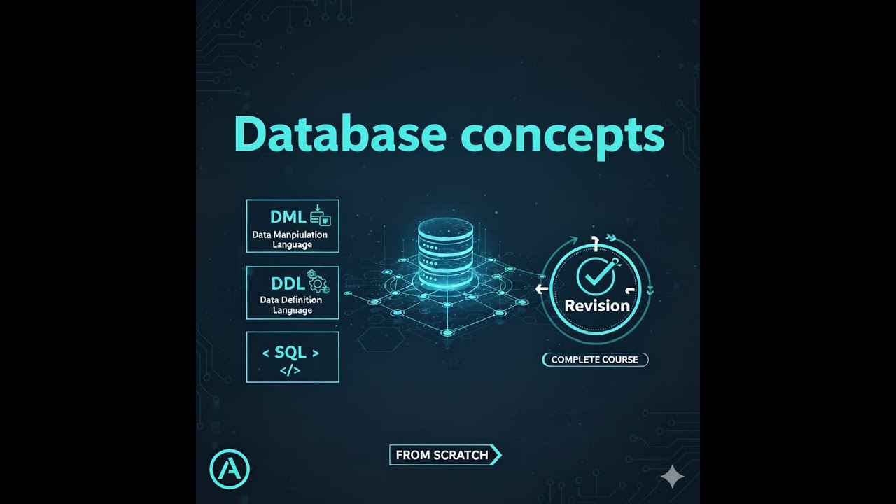 Database Concepts Explained | DDL vs DML + Quick Revision