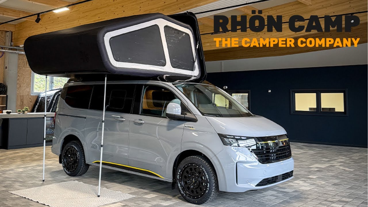 Rhön Camp „the new Ultimate“ - VW New Transporter mit besonderem, aufblasbarem Aufstelldach