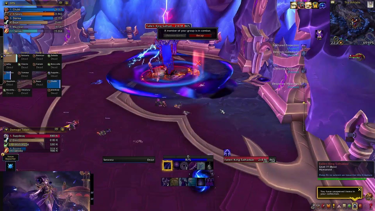 Midnight Beta Mythic Raid test - MAGE dps!