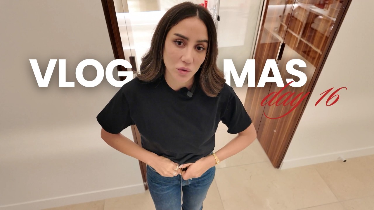 Vlogmas, 16-й день: поездка в Париж, покупки в Mytheresa и рождественские украшения.