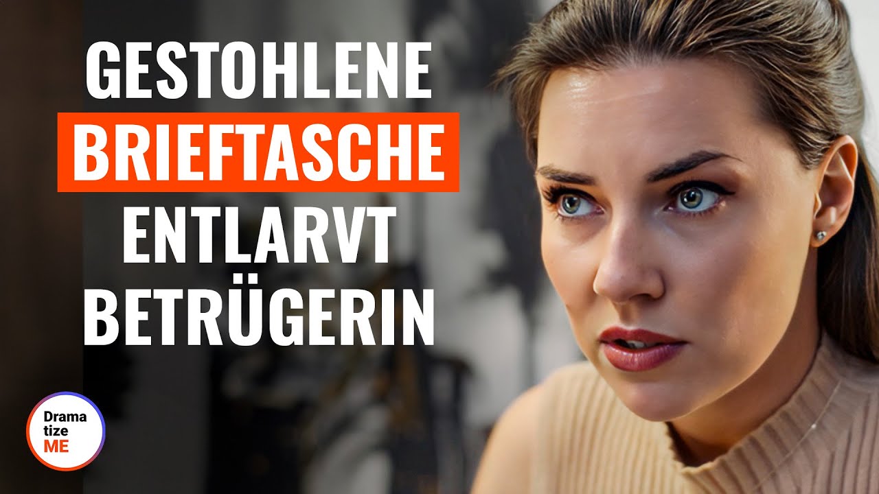 Gestohlene Brieftasche entlarvt Betrügerin | @DramatizeMe Deutsch