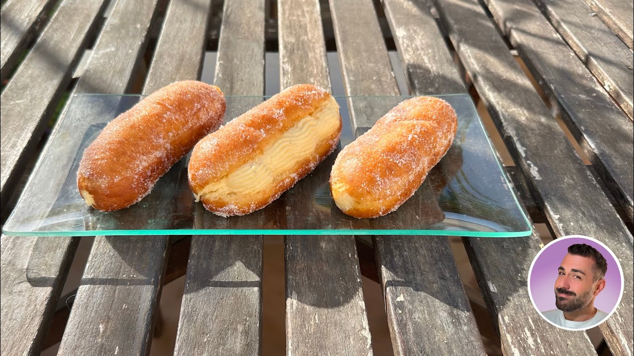 RECETA PASO A PASO SUSOS, XUXOS DONUTS O PEPITOS DE CREMA… UN CLÁSICO DE LA REPOSTERÍA ESPAÑOLA.