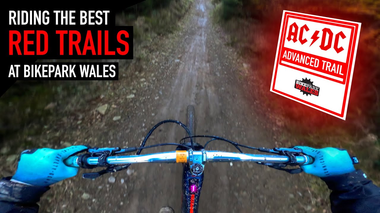 КАТАНИЕ ПО ЛУЧШИМ КРАСНЫМ ТРАССАМ В BIKEPARK WALES!!
