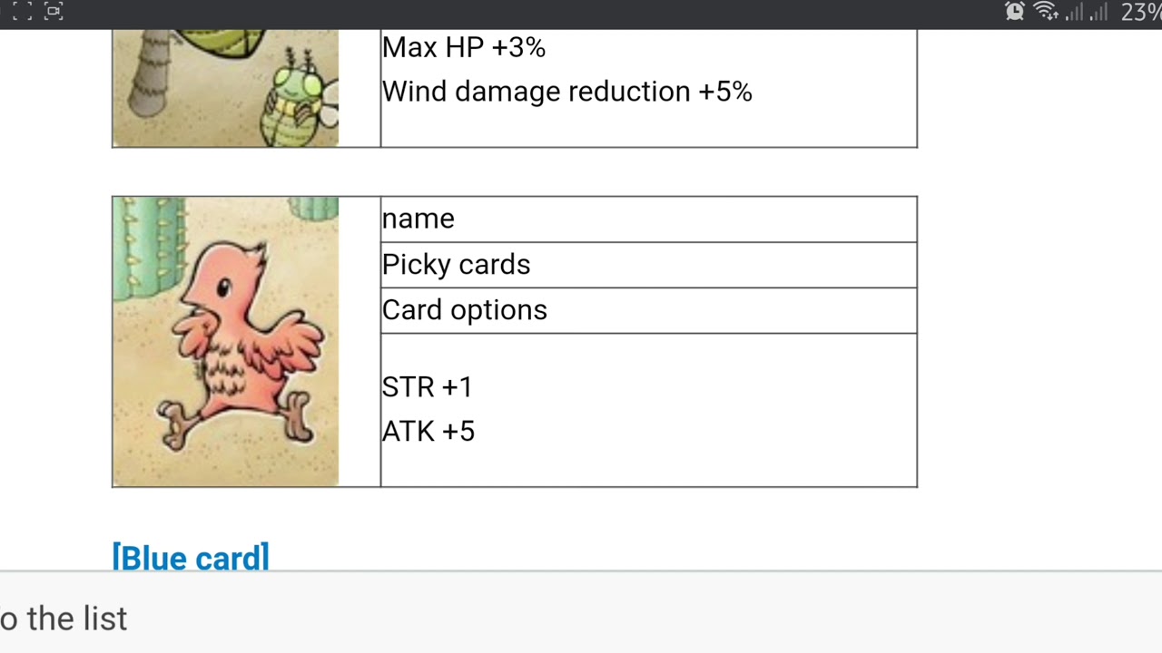 Ragnarok Origin Guide : Card - Armors