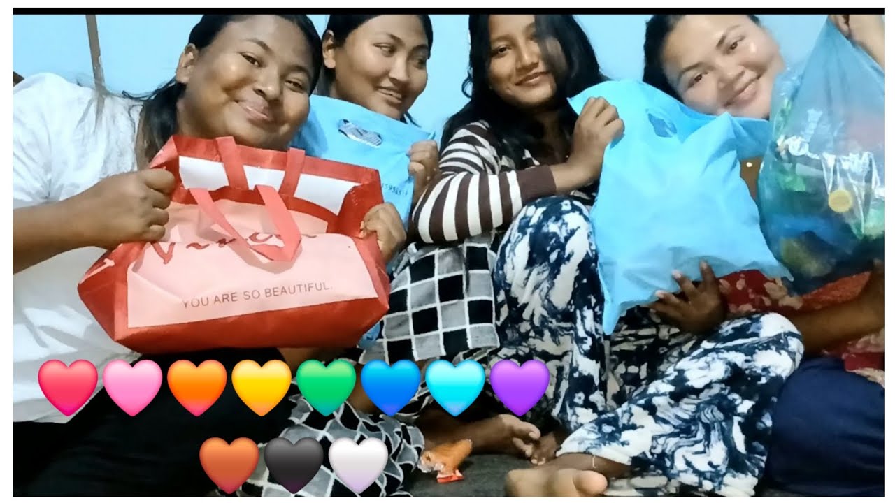COLOUR EXCHANGE GAME😻WITH SISTERS 🫂😘