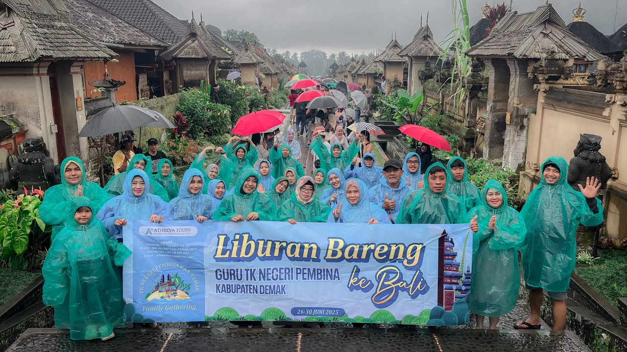 TK Negeri Pembina Kabupaten Demak Trip Bali 26-30 Juni 2025
