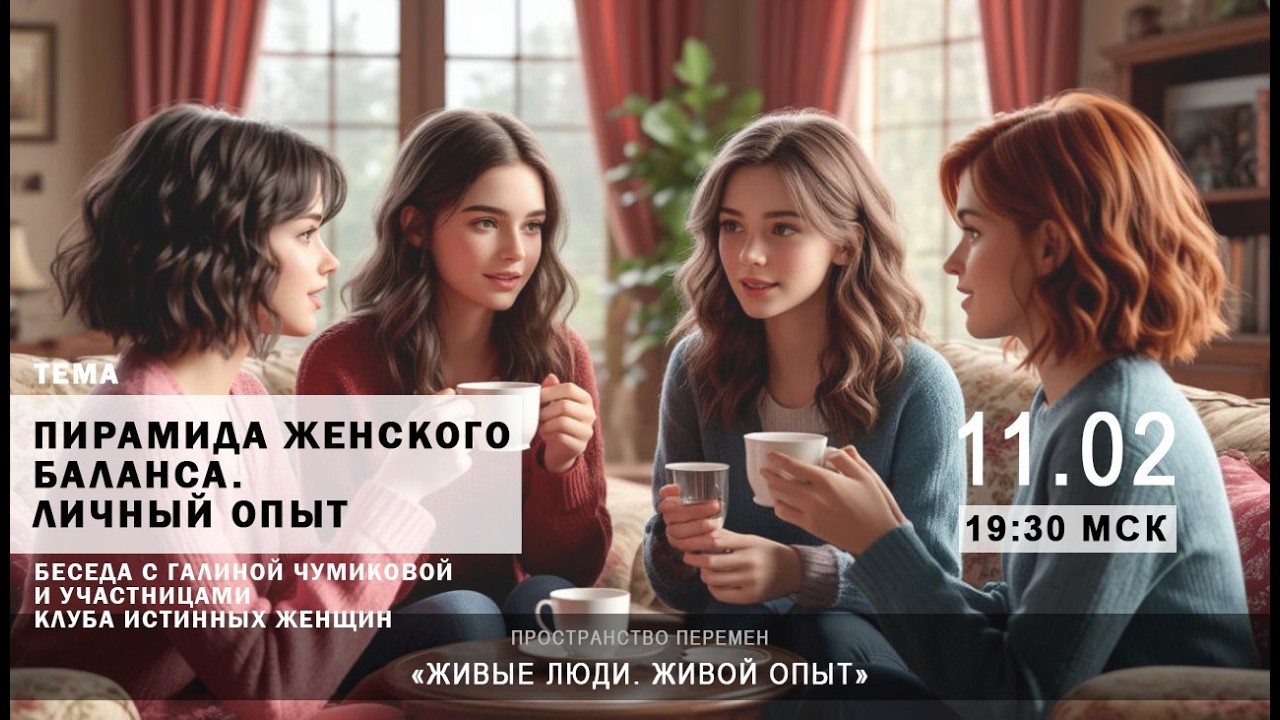 Пирамида женского баланса. Личный опыт.