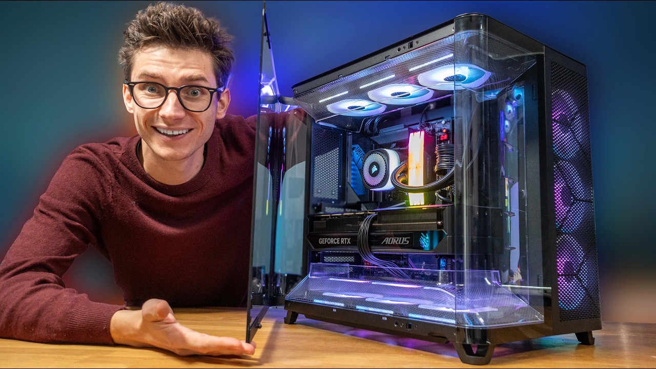 Корпус с тремя камерами... Работает ли он на самом деле? 🤔 Обзор Corsair Air 5400