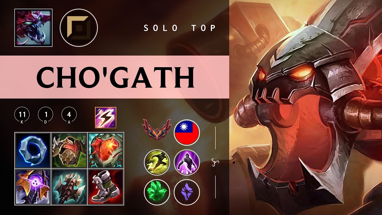 Cho'Gath Top vs Aatrox - TW Grandmaster Patch 26.03
