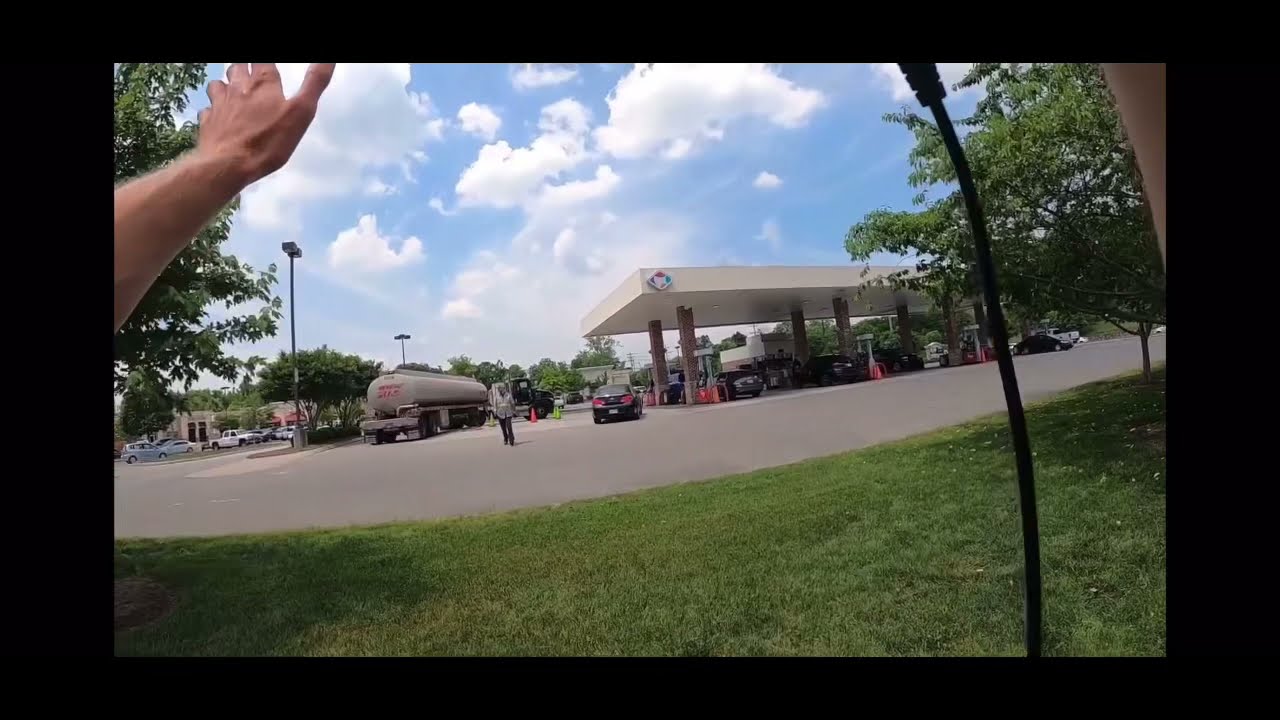Raging Street Preacher Breaks his own equipment (bad example of street preaching)